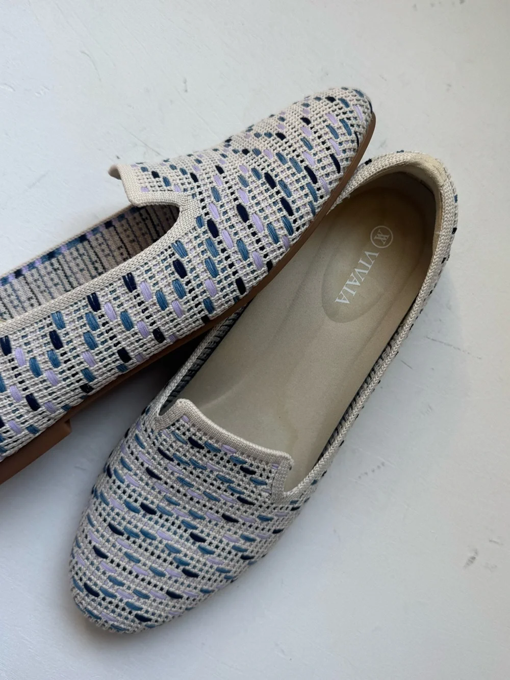 Vivaia Margot 2.0 Square-Toe Flats
